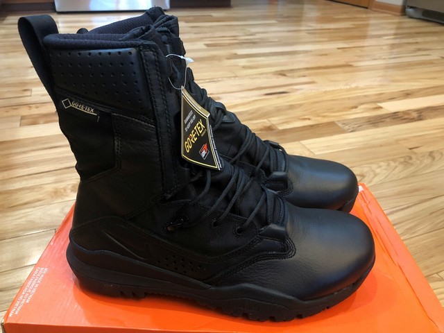 Nike SFB Field 2 8" Gore-tex Tactical Patrol BOOTS Size 7 Black Aq1199 001 for sale online | eBay