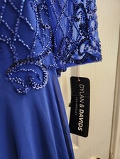 Gawn Dress Dylan &Daveds BEADED PARTY Wedding Dress, Mother of Bride Size Xl