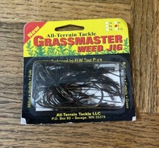 All Terrain Grass Master Weed  Fishing Jig 1.0 oz Green Pumpkin-1pk -NEW-SHIP24H