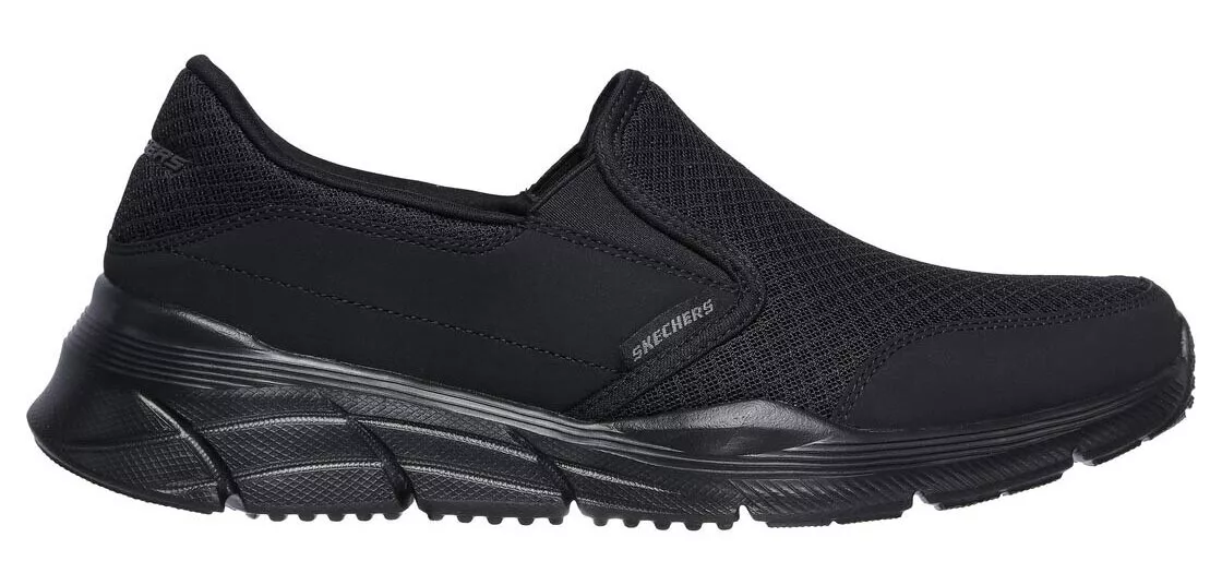 Skechers Loafers Men s Fabric Black Rubber Sole Extralight