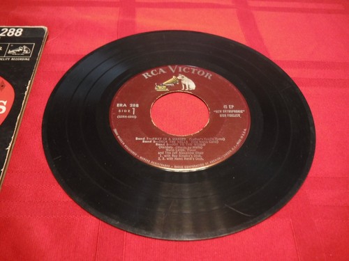 Mario Lanza Sings Christmas Carols 1956 7"45 RPM Mono Manger Joy Bethlehem Deck - Imagen 4 de 8