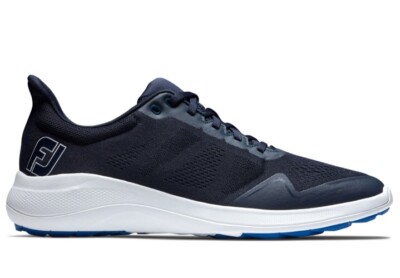 FootJoy FJ Mens Flex Spikeless Golf Shoes Navy #56140 Medium  display picture 2
