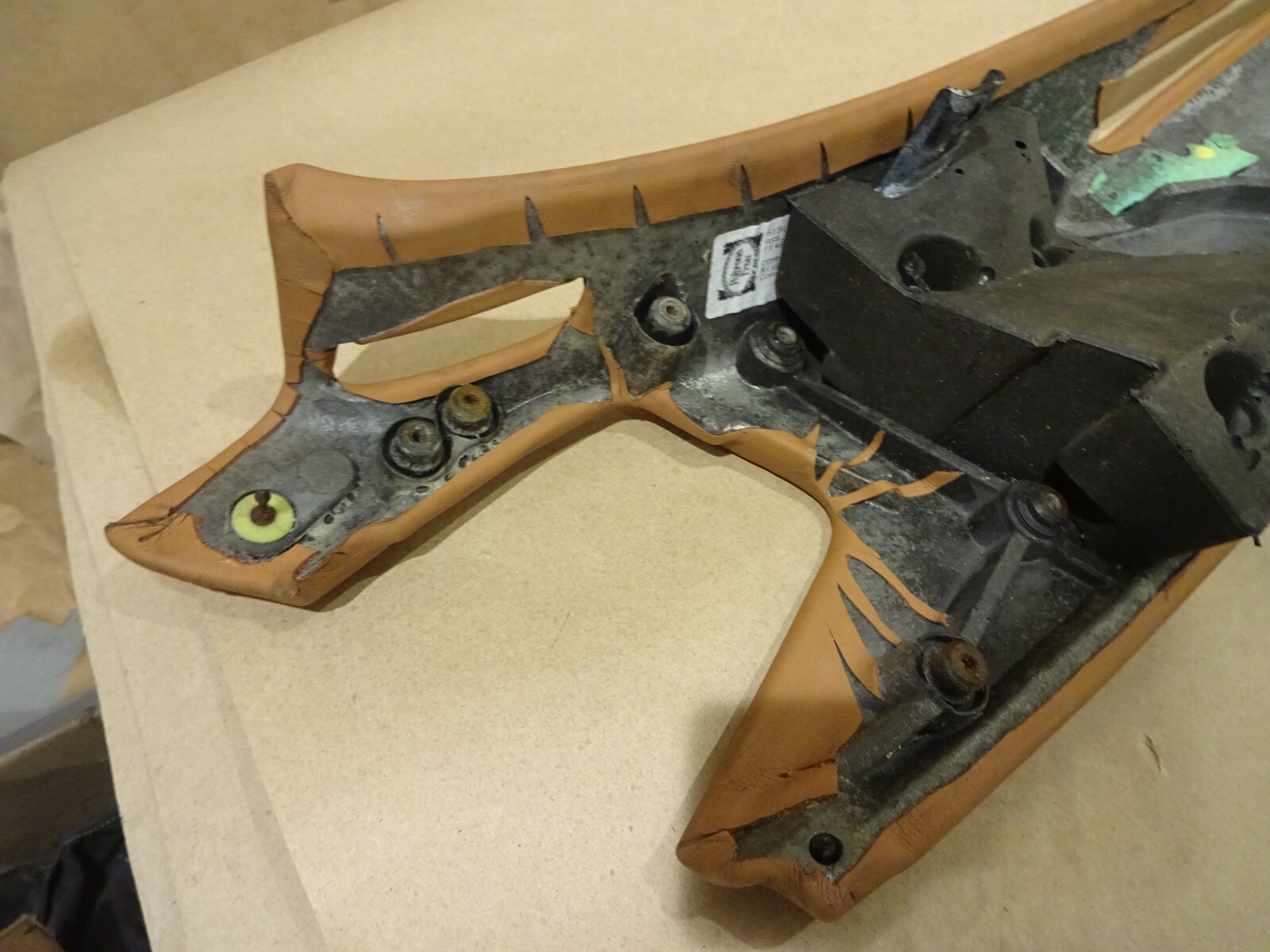 Ferrari California - LH Upper Rear Molding Brown - P/N 81423600