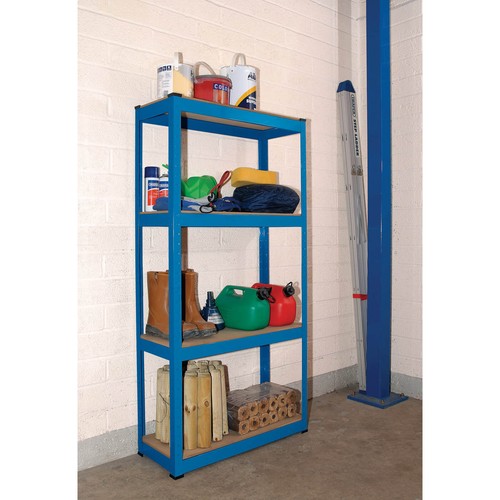 Draper 4 Shelf Steel Shelving Unit - Picture 2 of 2