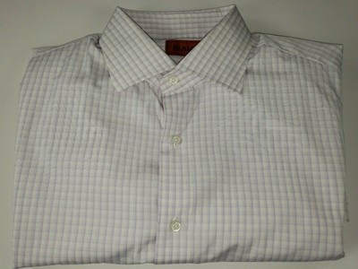 mens white dress shirt spread collar