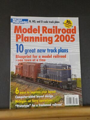 Model Railroad Planning 2005 Michigan Car ferry operations track plans Blueprint
