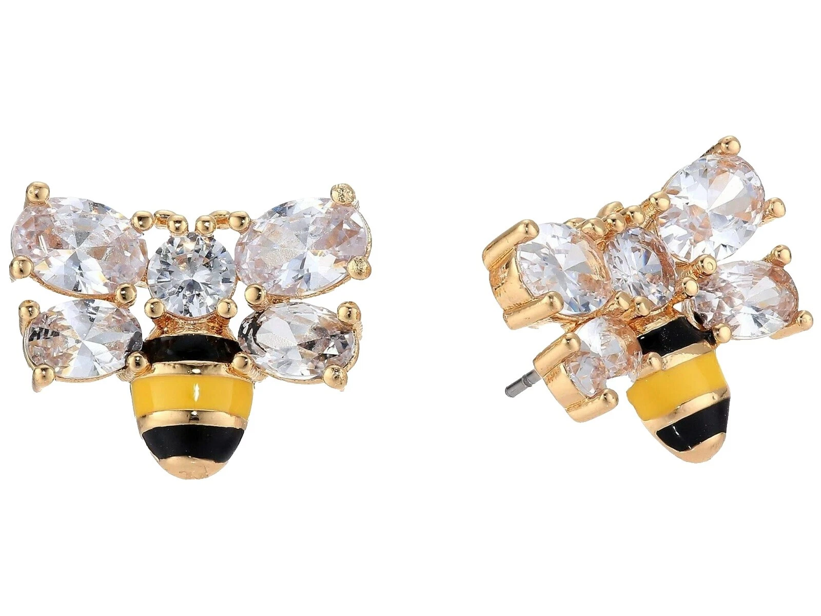 Betsey Johnson Cubic Zirconia Stud модные серьги