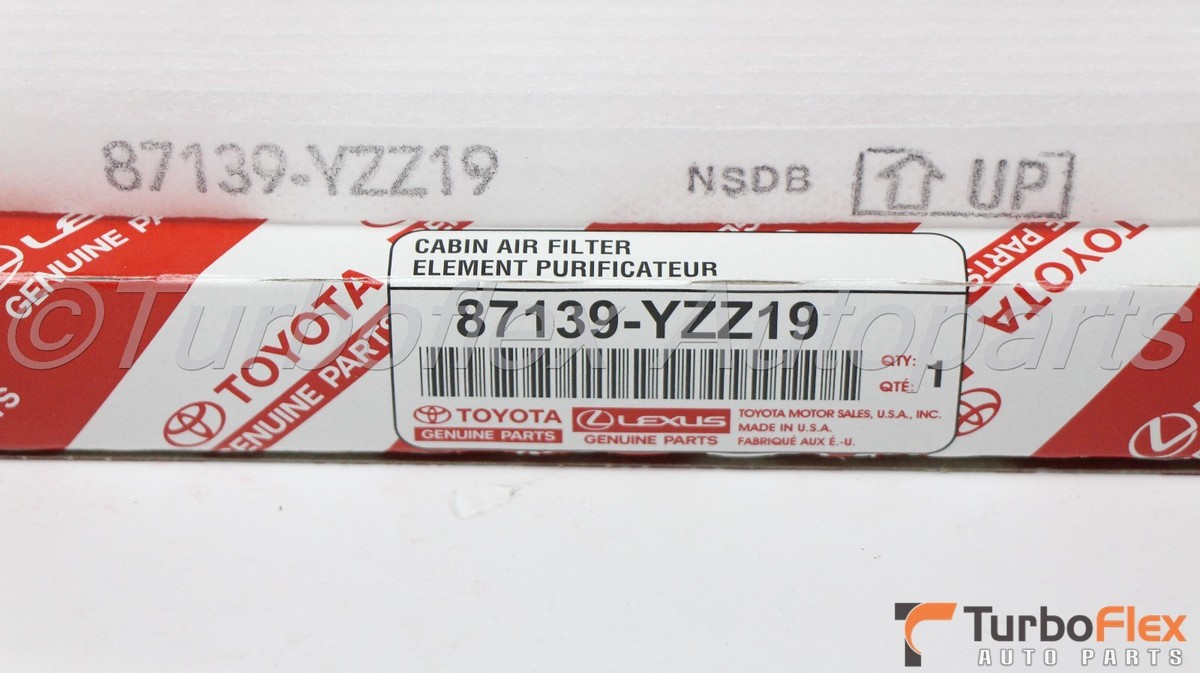 Toyota Camry Sienna Solara Engine Air Filter & Cabin Filter
