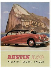 AUSTIN A 90 ATLANTIC CARTOLINA - 1112