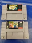 Super Mario All Stars & Mario Is Missing.  (Super Nintendo Games .UNTESTED.*