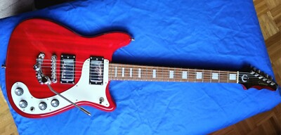 Epiphone Wilshire Ltd. Edition Custom Shop, mit Duesenberg Les Trem+Göldo...