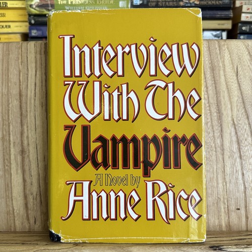 Interview With the Vampire Anne Rice 1st Book Club Edition BCE HCDJ 1976 Horror