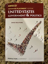 AMSCO Advanced Placement AP United States Government Politics 3rd edition NEW
