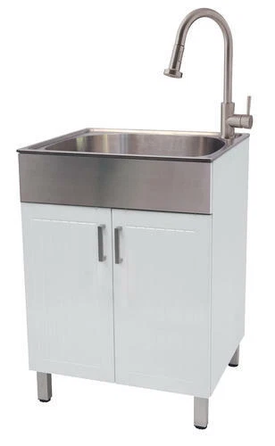 Utility Sink with Cabinet