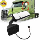 Chrome Door Mirror Power Heated For Freightliner Cascadia 2008-2017 Driver Side