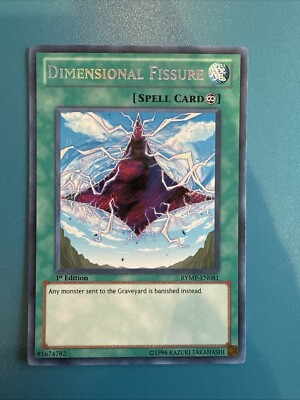 Dimensional Fissure RYMP-EN081 Ra Yellow Mega Pack 1st Edition
