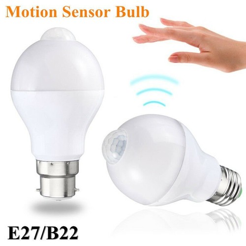 4/6/8x E27/B22 10W PIR Sensor Motion Smart LED Bulb Light Lamp Globe Bulb 220V - Picture 6 of 15
