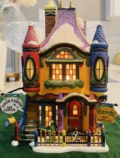Department 56 North Pole Series Crayola Polar Palette Art Center