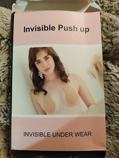 Silicone Bra Push Up Breast Lift Self Adhesive Invisible Pasties Cover C/D Cup