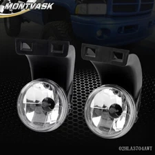 Clear Lens Bumper Fog Light Lamps Fit For 1994-2001 Dodge Ram 1500 2500 3500