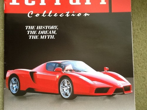 Ferrari Enzo 1:43 Model Car With Information Book As New Rare Model - Picture 5 of 5