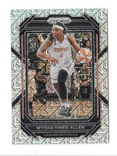 2023 PANINI PRIZM WNBA #86 MYISHA HINES-ALLEN 13/25 MOJO PARALLEL,MYSTICS