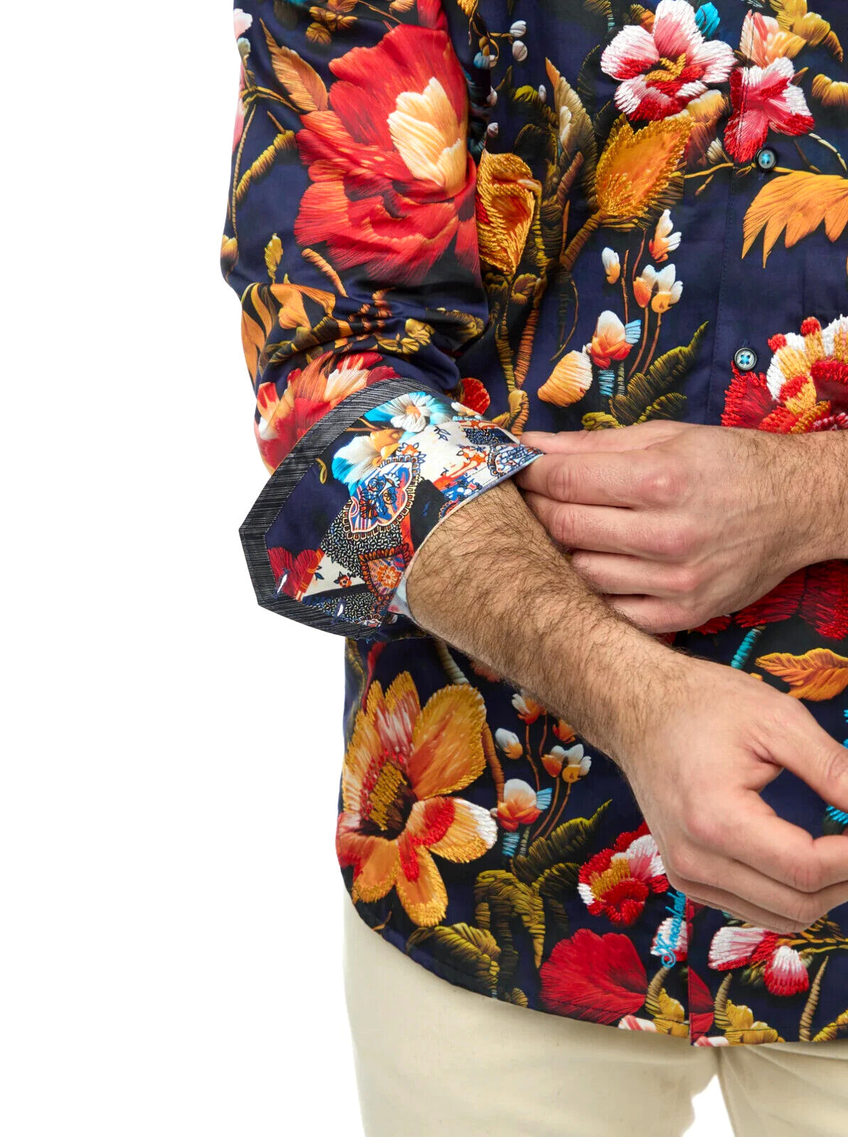 Robert Graham MANCHESTER Multicolor Floral XL $348 Classic Fit NWT X-Large