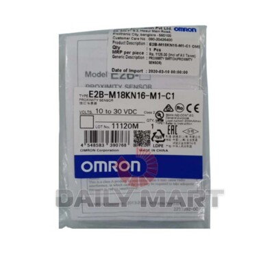 New In Box OMRON E2B-M18KN16-M1-C1 Proximity Sensor