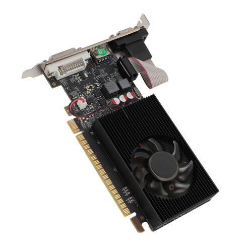 Single Slot Graphics Card 2GB For GDDR3 PCIE Thin Low Profile 64 Bit With Kit - Picture 14 of 22