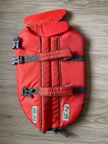 Outward Hound Orange Dog Life Jacket MEDIUM Dog Flotation Safety Vest