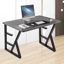 2PCS Iron K-Shaped Dining Table Legs for bedrooms, living rooms, balconies