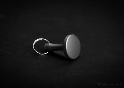 TEC Accessories Zipper Pull Stonewashed Titanium Split-Ring Hole MADE IN USA