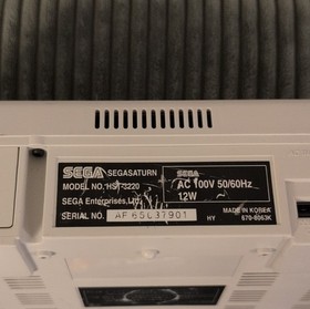 SEGA Saturn HST-3220 Console NTSC-J w/ Controller, Cables, RAM, 37 Game Lot