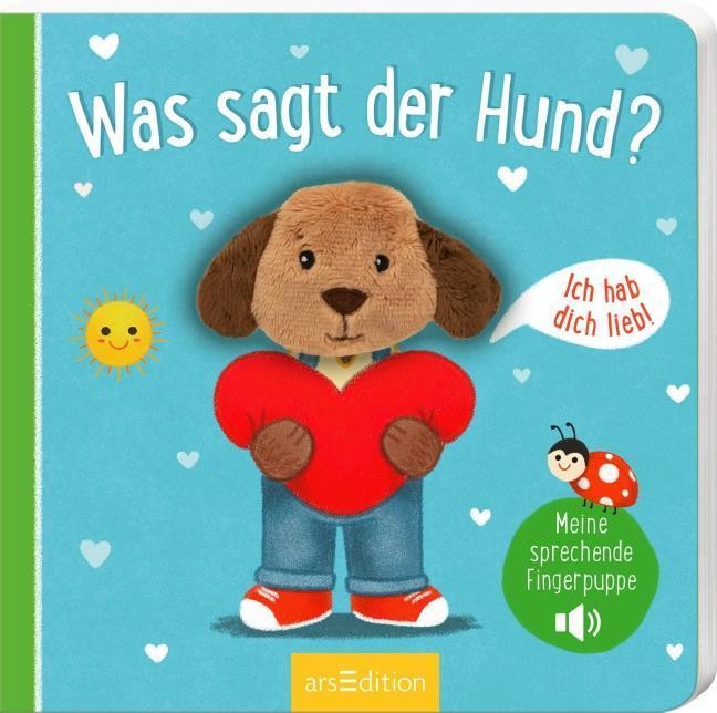 Arsedition Unisex Baby Mehrfarbig Soundbilderbuch Meine Sprechende Fingerpuppe: Was Sagt Der Hund? - Image 2
