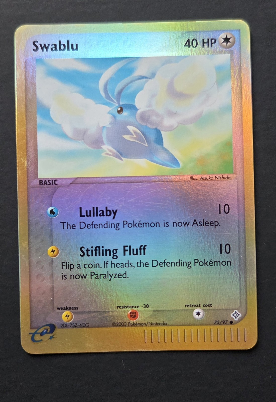 Swablu 75/97 Dragon Reverse Holo