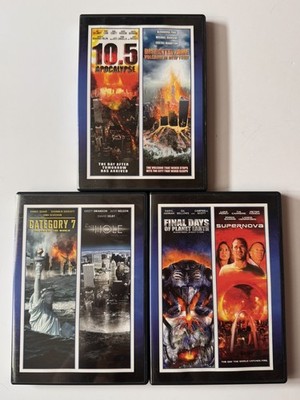 Sci-Fi Collectors DVD Lot (6-Disc) Supernova Black Hole Category 7 Apocalypse 