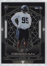 2019 Panini Obsidian Rookies /125 LJ Collier #180 0v82