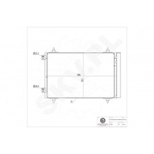 Condensateur Lancia PHEDRA