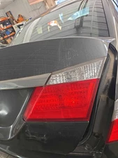 Used Right Tail Light Assembly fits: 2013 Honda Accord Sdn decklid mounted w/o L