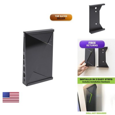 Hideit Mounts Shield2 Wall Mount For Nvidia Shield Tv Pro - Black Steel