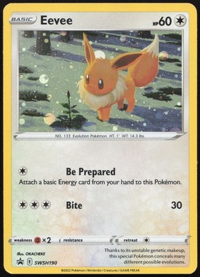 Eevee - Promo SWSH: Sword & Shield Promo Cards SWSH190 NM EN