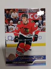 2023-24 Upper Deck Extended Series Louis Crevier Young Guns Rookie #721 Chicago 