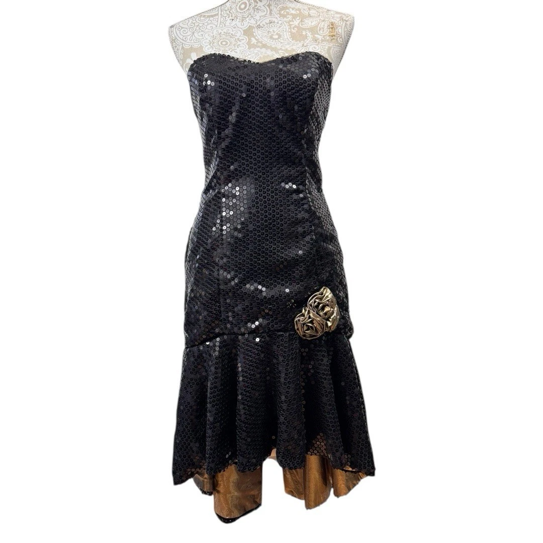 gold lame dress products for sale | eBay