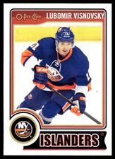 2014-15 O-Pee-Chee #70 Lubomir Visnovsky New York Islanders Hockey Card