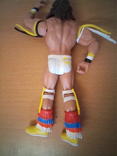WWF HASBRO WRESTLER : THE ULTIMATE WARRIOR Figure X 3 WrestleMania, Elite - Picture 5 of 13