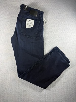 NWT Mavi Zach Straight Leg 34x32 Supermove Dark Wash Denim Jeans