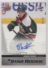 2021-22 CHL 2020-21 Star Rookies Achievement 13/15 Markus Vidicek #429 Auto 0i47
