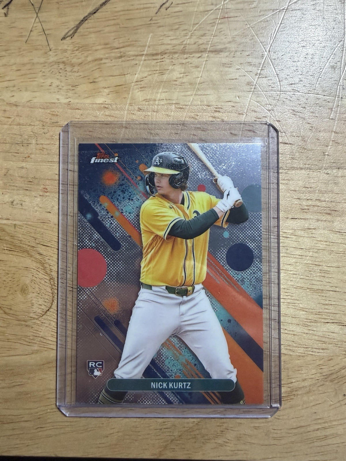 2025 Topps Finest - Common Nick Kurtz #10 (RC)