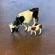 Vintage Britains Lead Cow and Calf