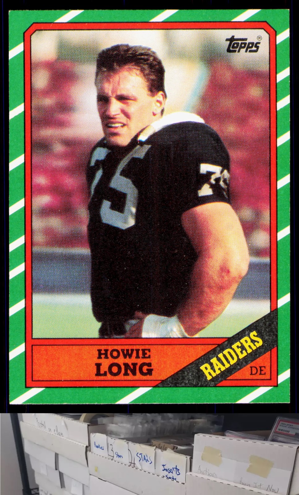 1986 Topps #67 Howie Long - JL